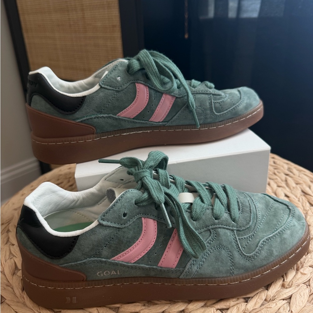 Coolway Teal and Pink Sneakers